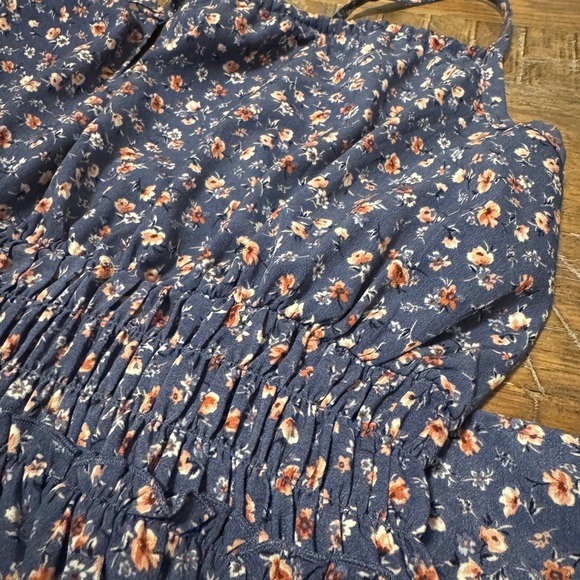 Inspired Hearts Blue Floral Maxi Dress - Picture 6 of 10